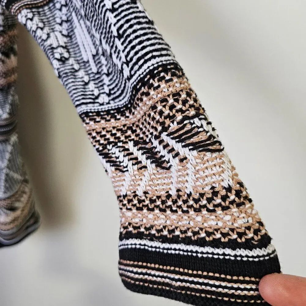 EUC OLD NAVY TRIBAL PATTERN OPEN LONG CARDIGAN BOHO SIZE XL - Picture 4 of 12